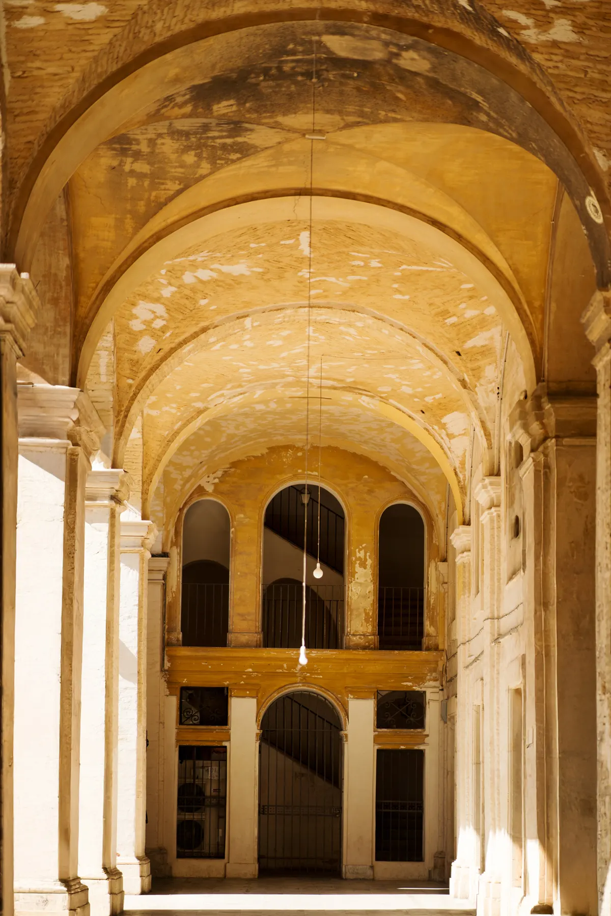 Il cortile di Palazzo Martinetti Bianchi